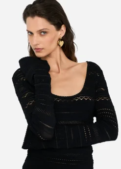 Maglia traforata