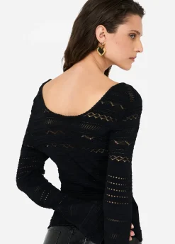 Maglia traforata