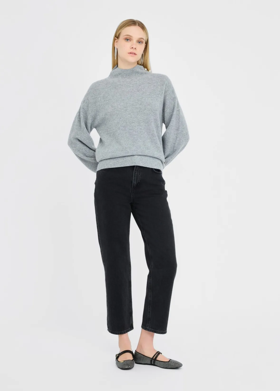 Maglione in lana e cashmere