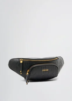 Marsupio bottalato con logo