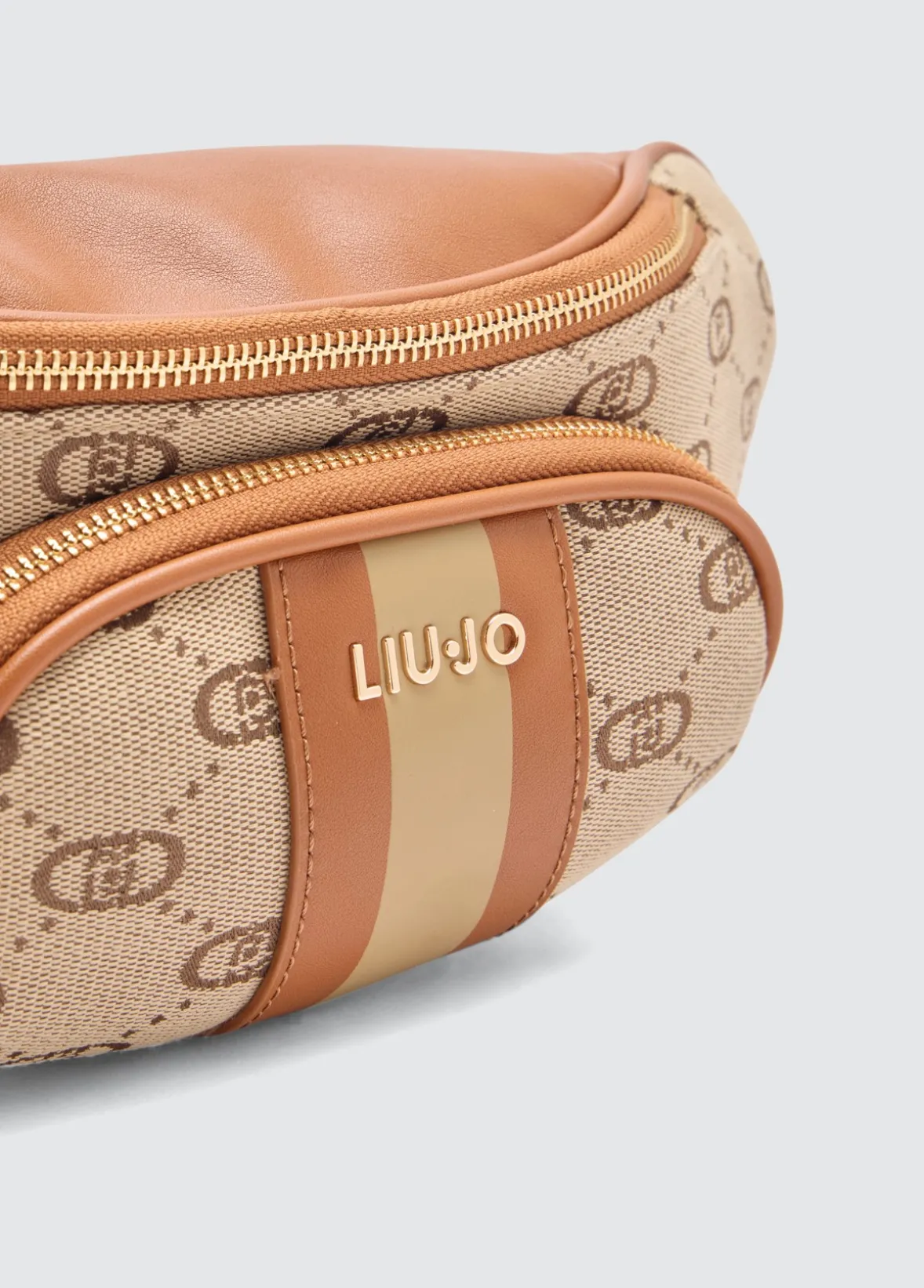 Marsupio jacquard con logo