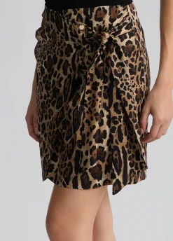 Minigonna animalier