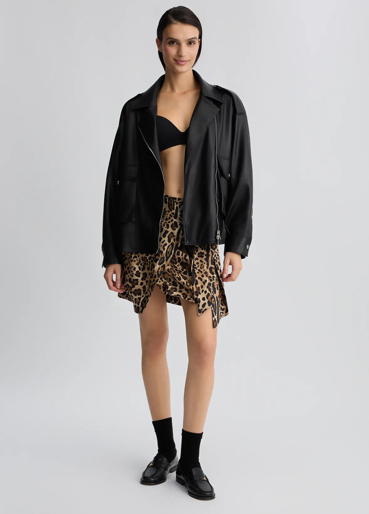 Minigonna animalier