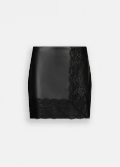 Minigonna con pizzo
