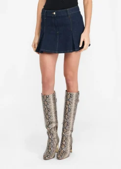 Minigonna in denim