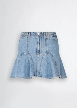 Minigonna in denim
