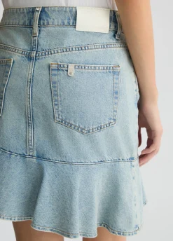 Minigonna in denim