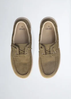 Mocassini casual in suede