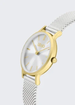 Orologio in acciaio bicolor