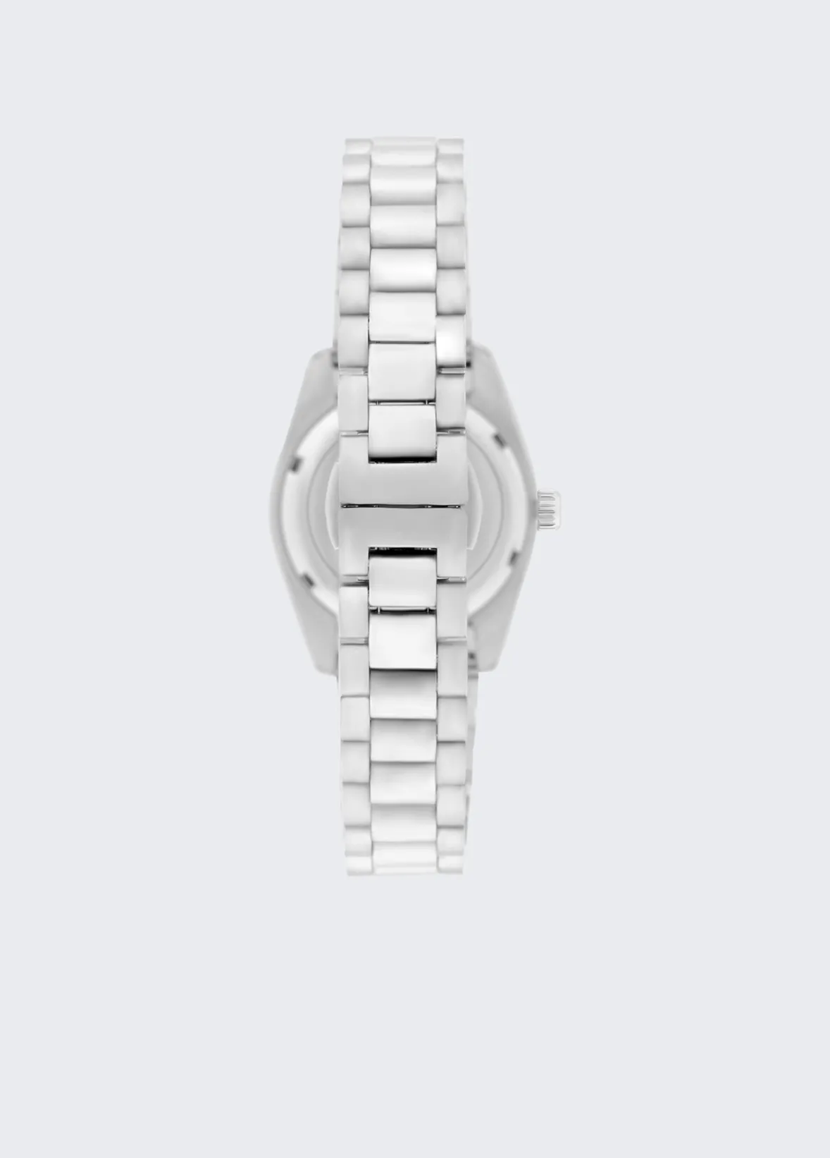 Orologio in acciaio con brill