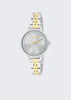 Orologio in acciaio con brill