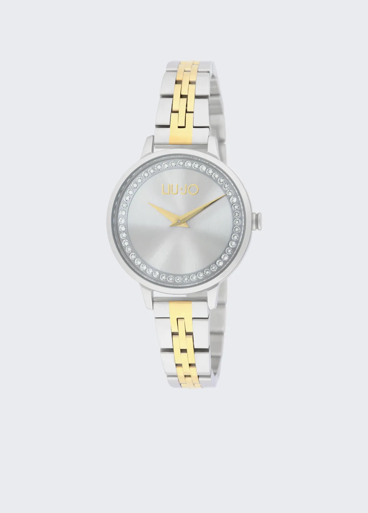Orologio in acciaio con brill