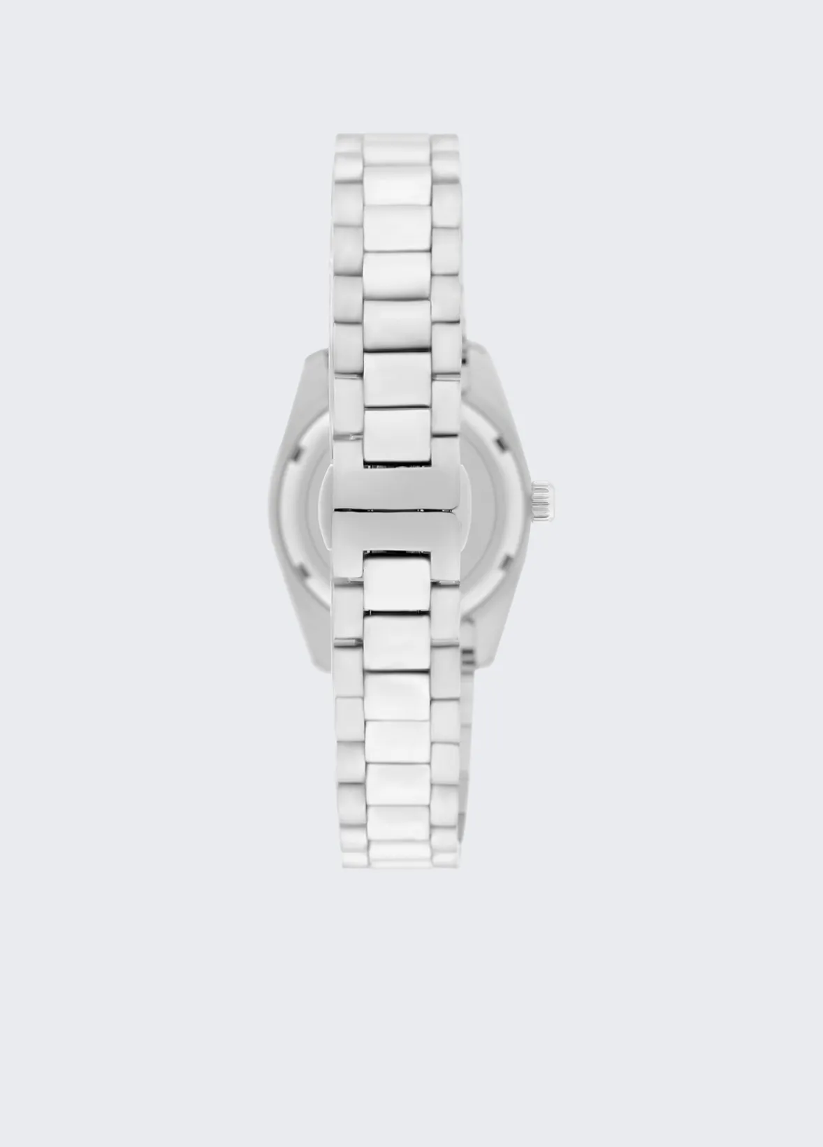 Orologio in acciaio con brill