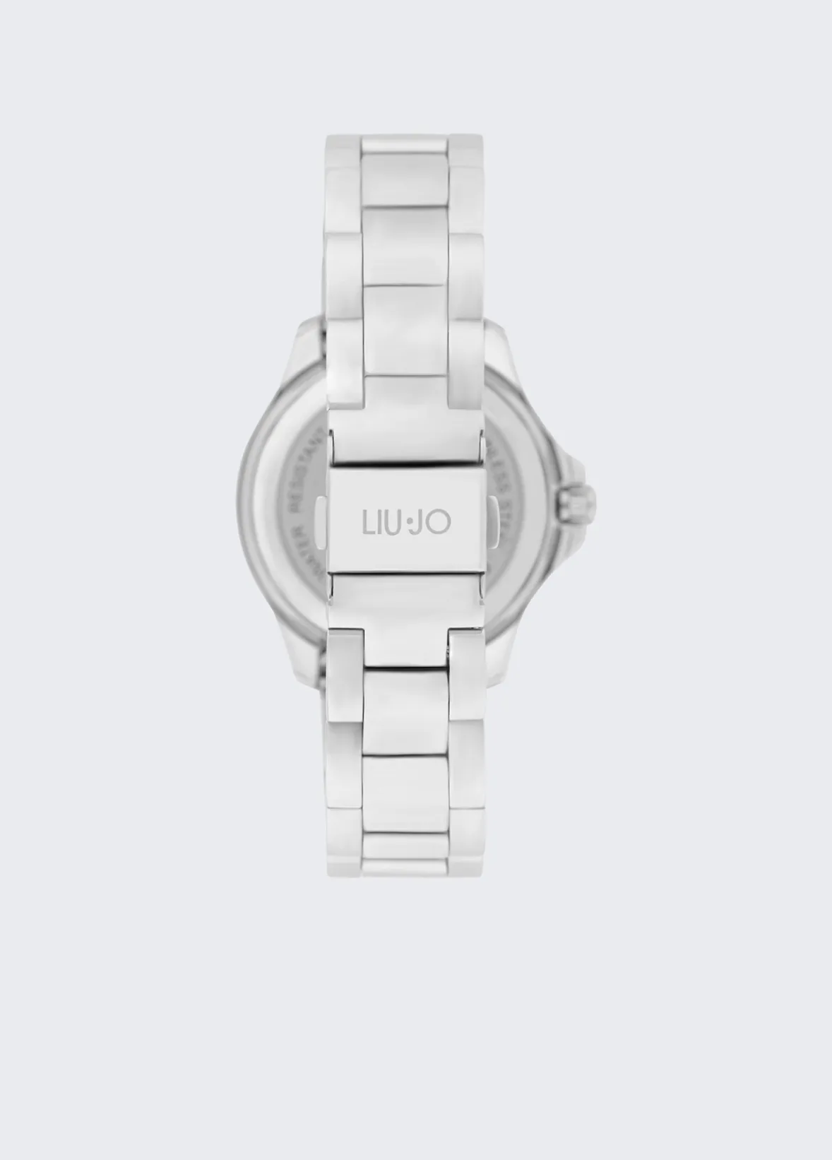 Orologio in acciaio con brill