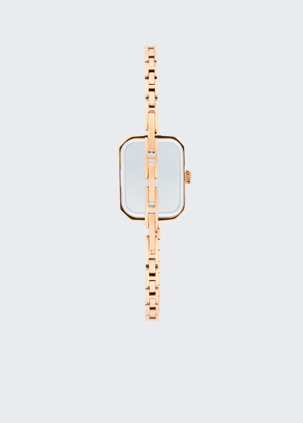 Orologio in acciaio e cristalli