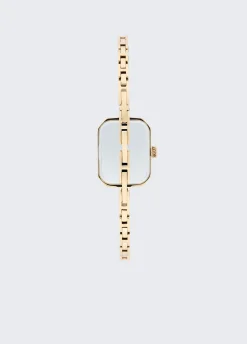 Orologio in acciaio e cristalli