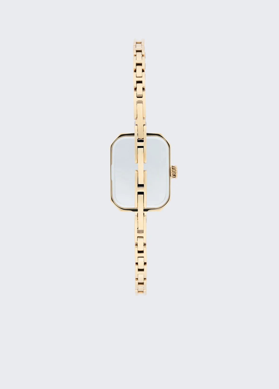 Orologio in acciaio e cristalli