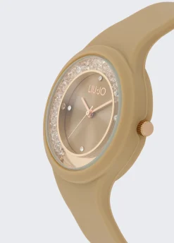 Orologio in silicone con brill