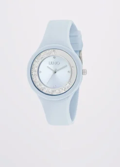 Orologio in silicone con brill