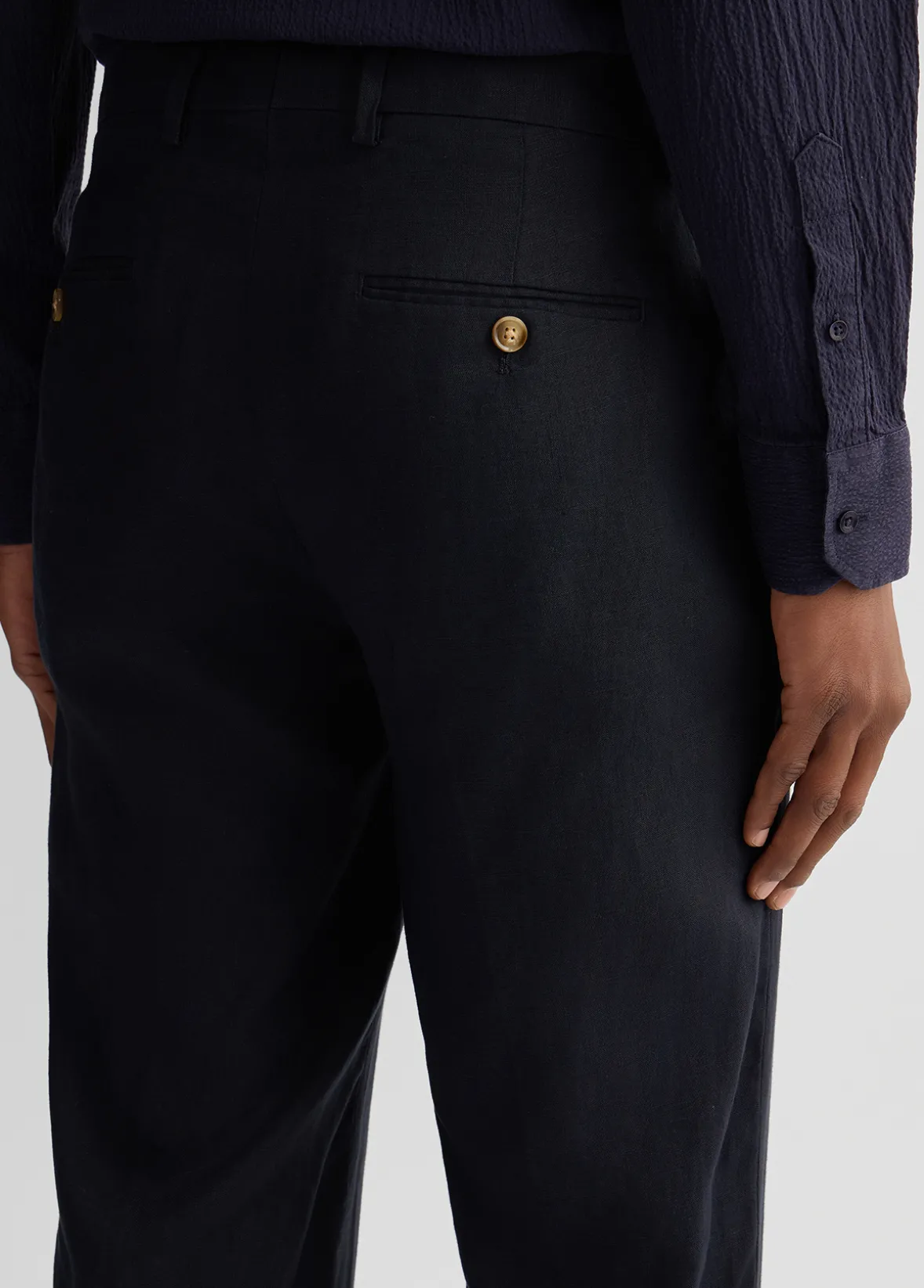 Pantaloni 100% lino