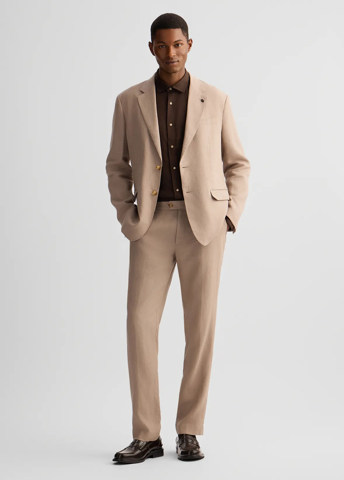 Pantaloni 100% lino