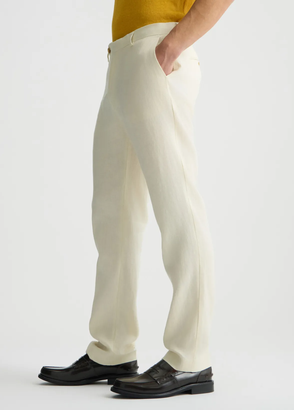 Pantaloni 100% lino