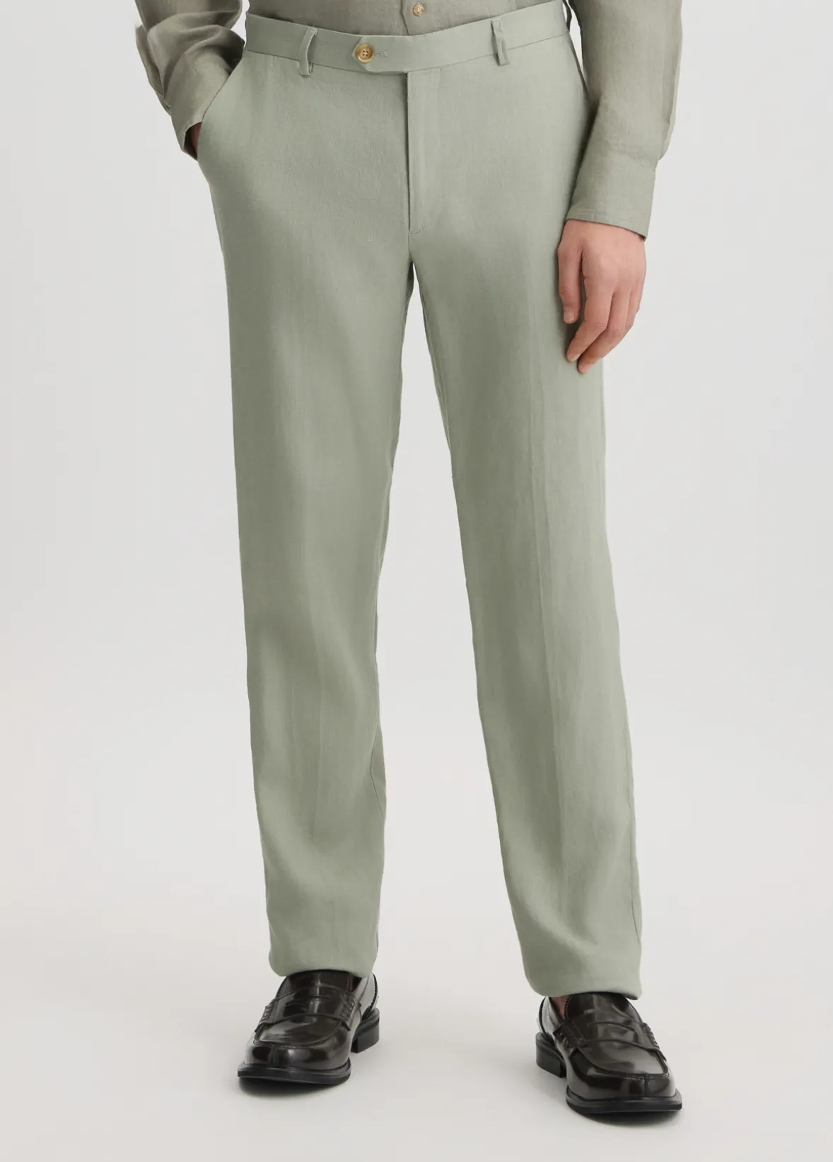 Pantaloni 100% lino