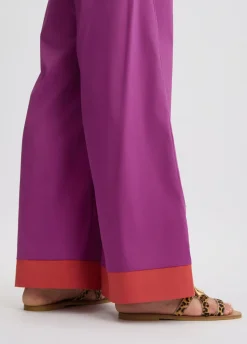 Pantaloni a palazzo in cotone