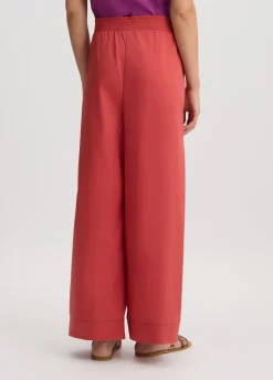 Pantaloni a palazzo in cotone