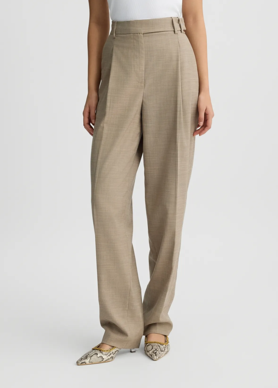 Pantaloni a vita alta