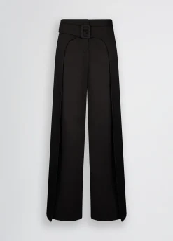 Pantaloni ampi con cintura