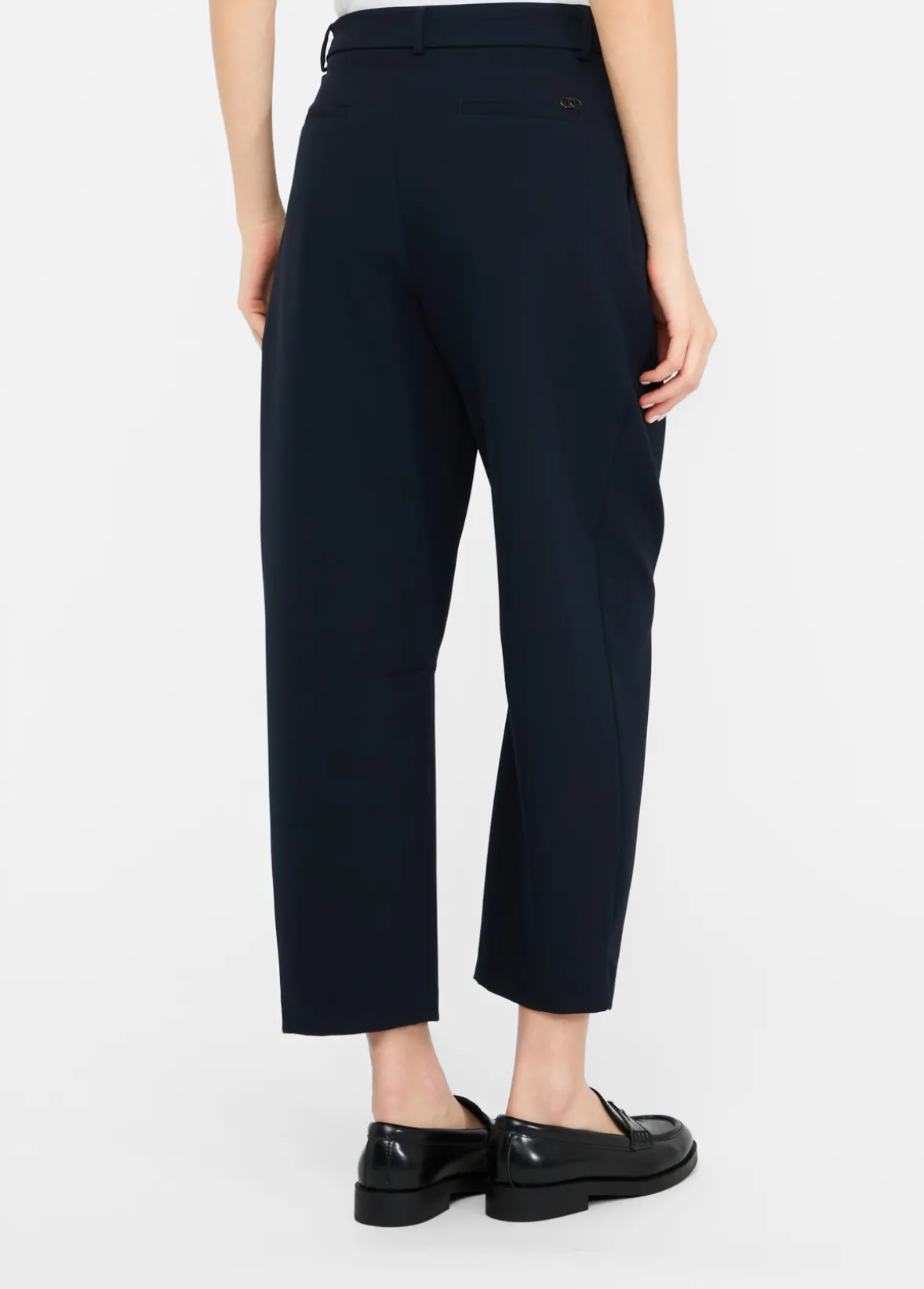 Pantaloni balloon con pince