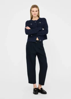 Pantaloni balloon con pince