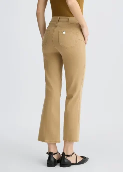 Pantaloni bootcut a vita alta