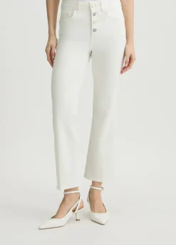 Pantaloni bootcut a vita alta