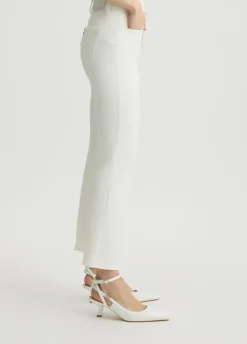 Pantaloni bootcut a vita alta