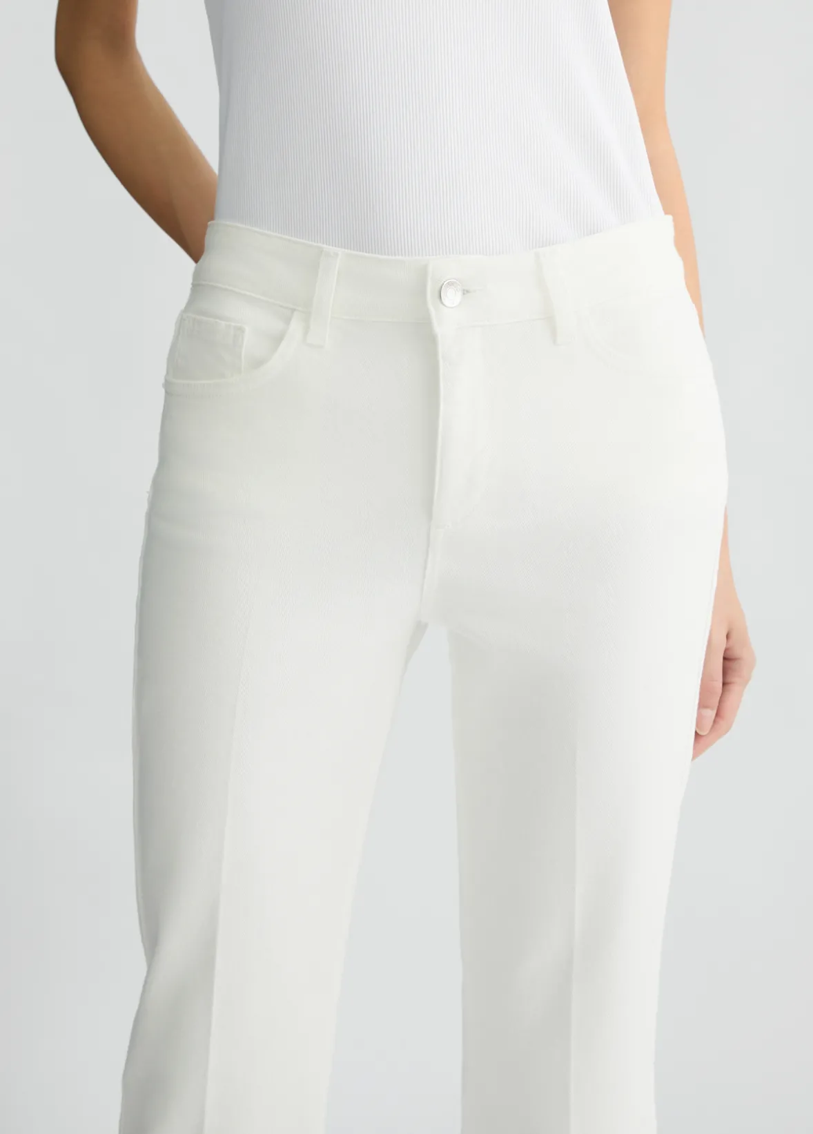 Pantaloni Capri con spacchetti
