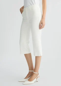 Pantaloni Capri con spacchetti