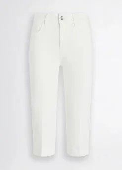 Pantaloni Capri con spacchetti