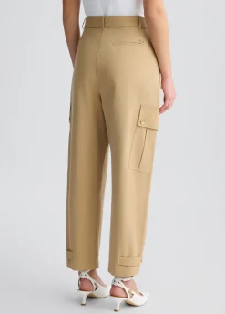 Pantaloni cargo con cintura