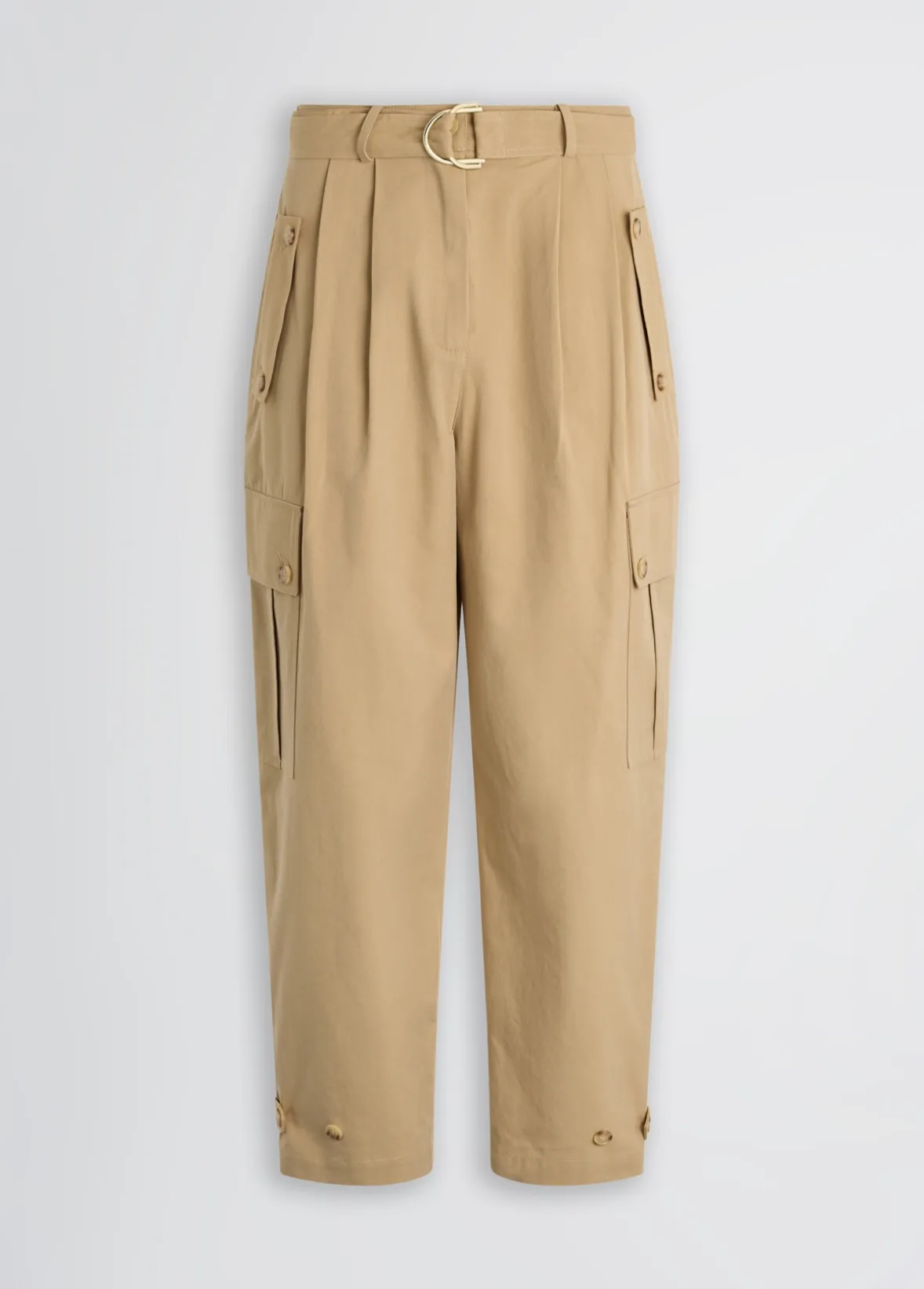 Pantaloni cargo con cintura