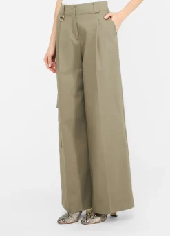 Pantaloni cargo in cotone