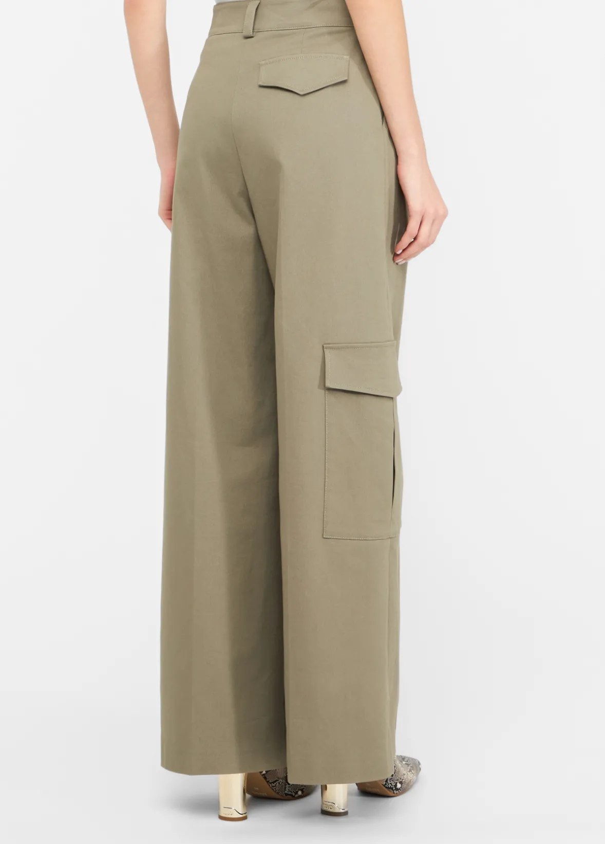 Pantaloni cargo in cotone