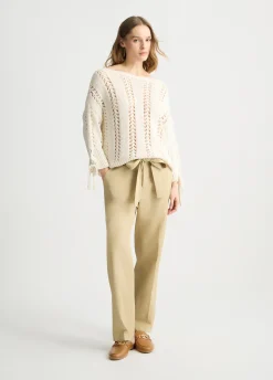 Pantaloni chino con cintura