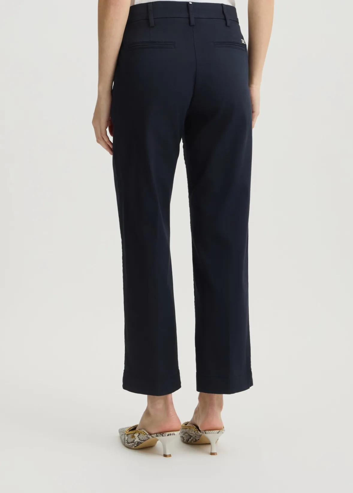 Pantaloni chino cropped