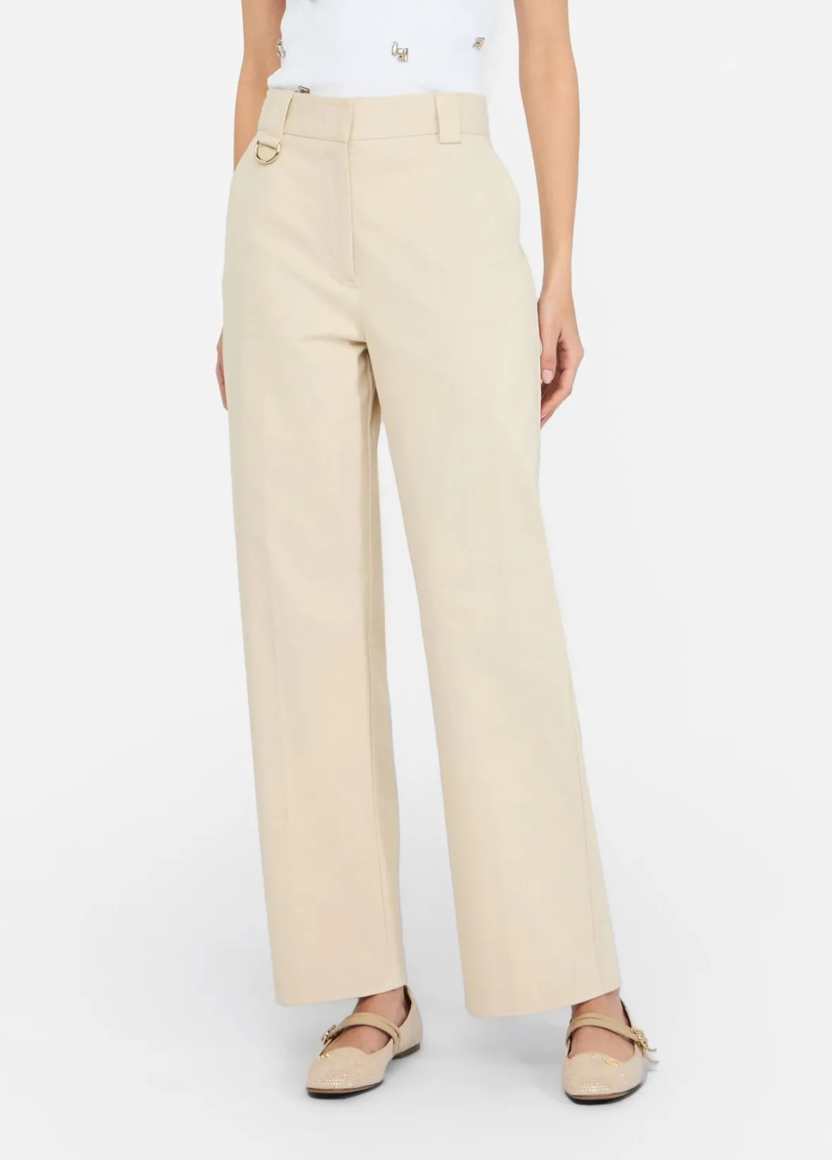 Pantaloni chino in cotone