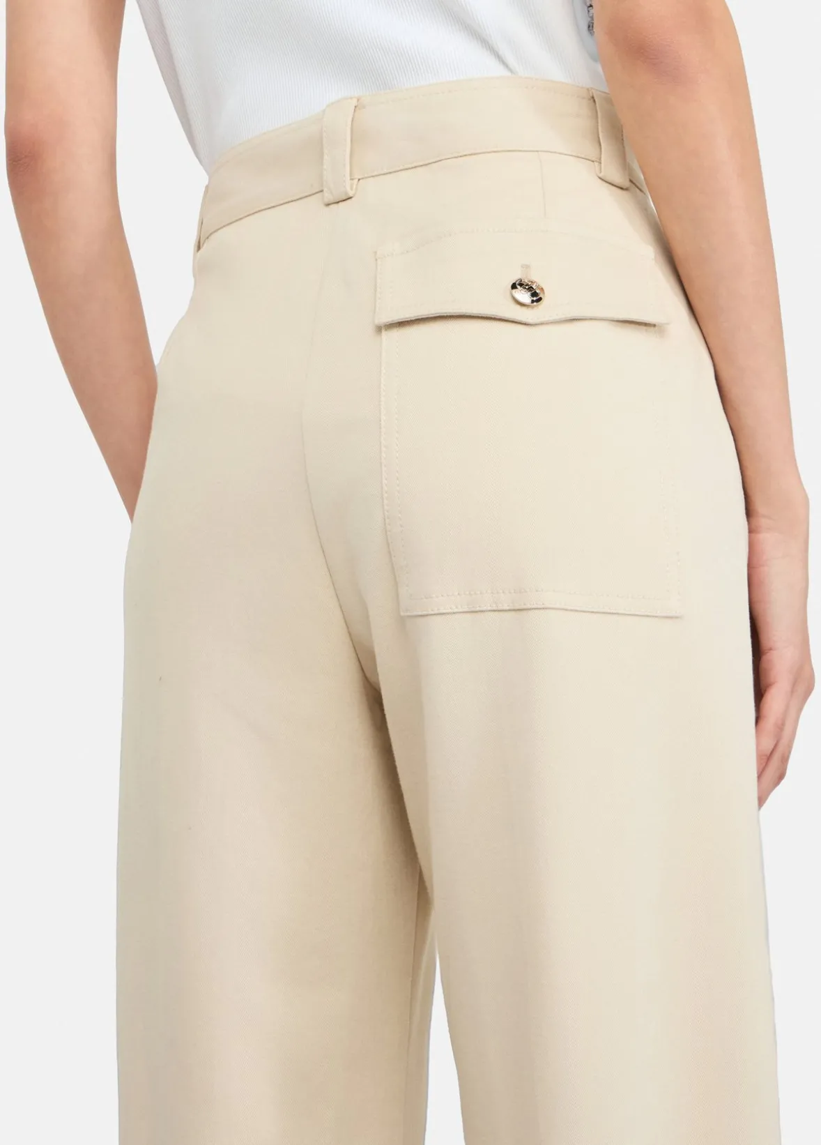 Pantaloni chino in cotone
