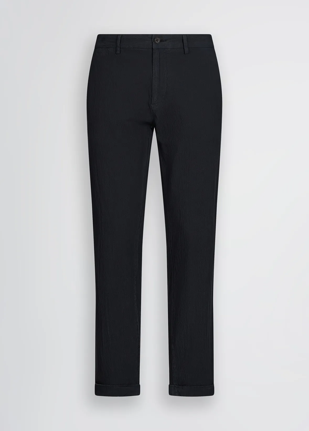 Pantaloni chino in seersucker