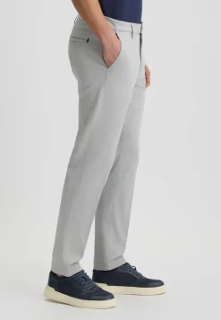 Pantaloni chino jacquard