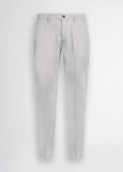 Pantaloni chino jacquard